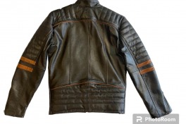 Chaqueta Cuero Natural - Cod 208