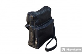 Morral En Cuero Natural  - Cod 191