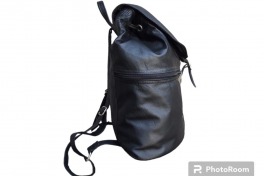 Mochila Cuero Natural Guadalupe - Cod 183