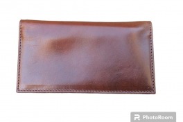 Chequera Cuero Natural - Cod 192
