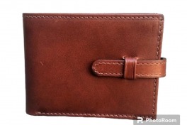 Billetera Cuero Natural - Cod 203