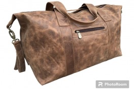 Bolso Cuero Natural - Cod 222