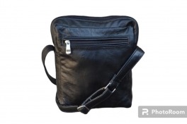 Morral En Cuero Natural  - Cod 191