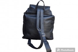 Mochila Cuero Natural Guadalupe - Cod 183