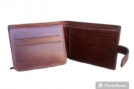 Billetera Cuero Natural - Cod 203