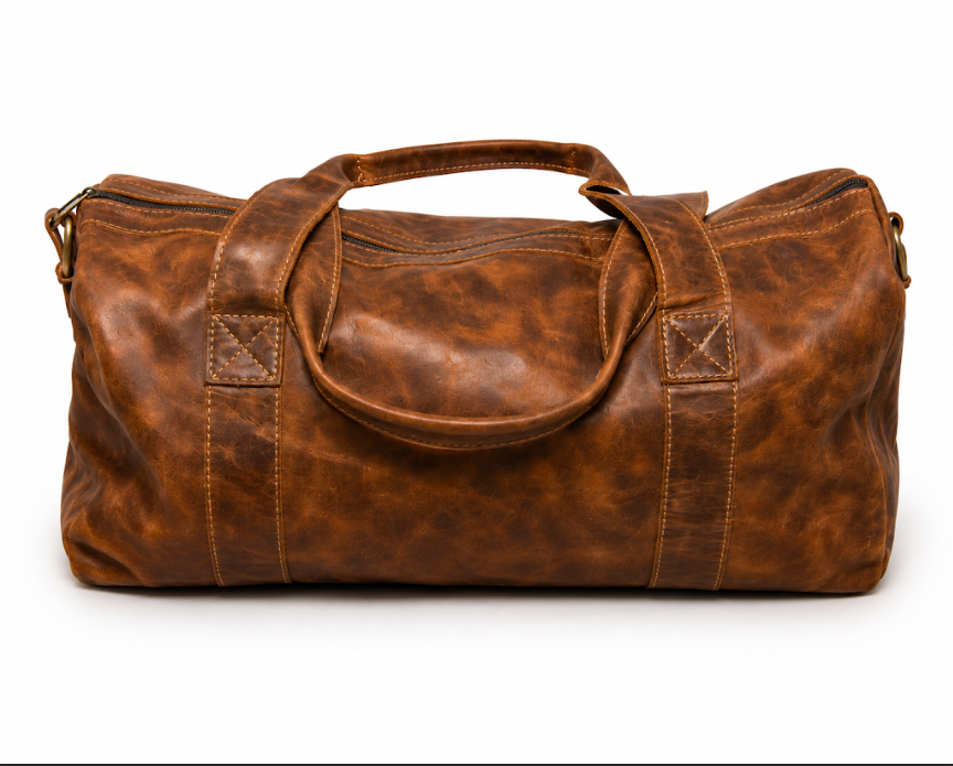 Bolso Cuero Natural - Cod 200