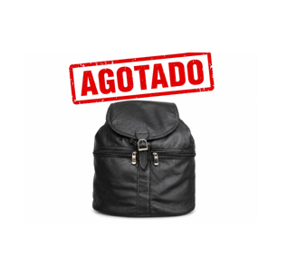 Mochila Cuero Natural Guadalupe - Cod 183