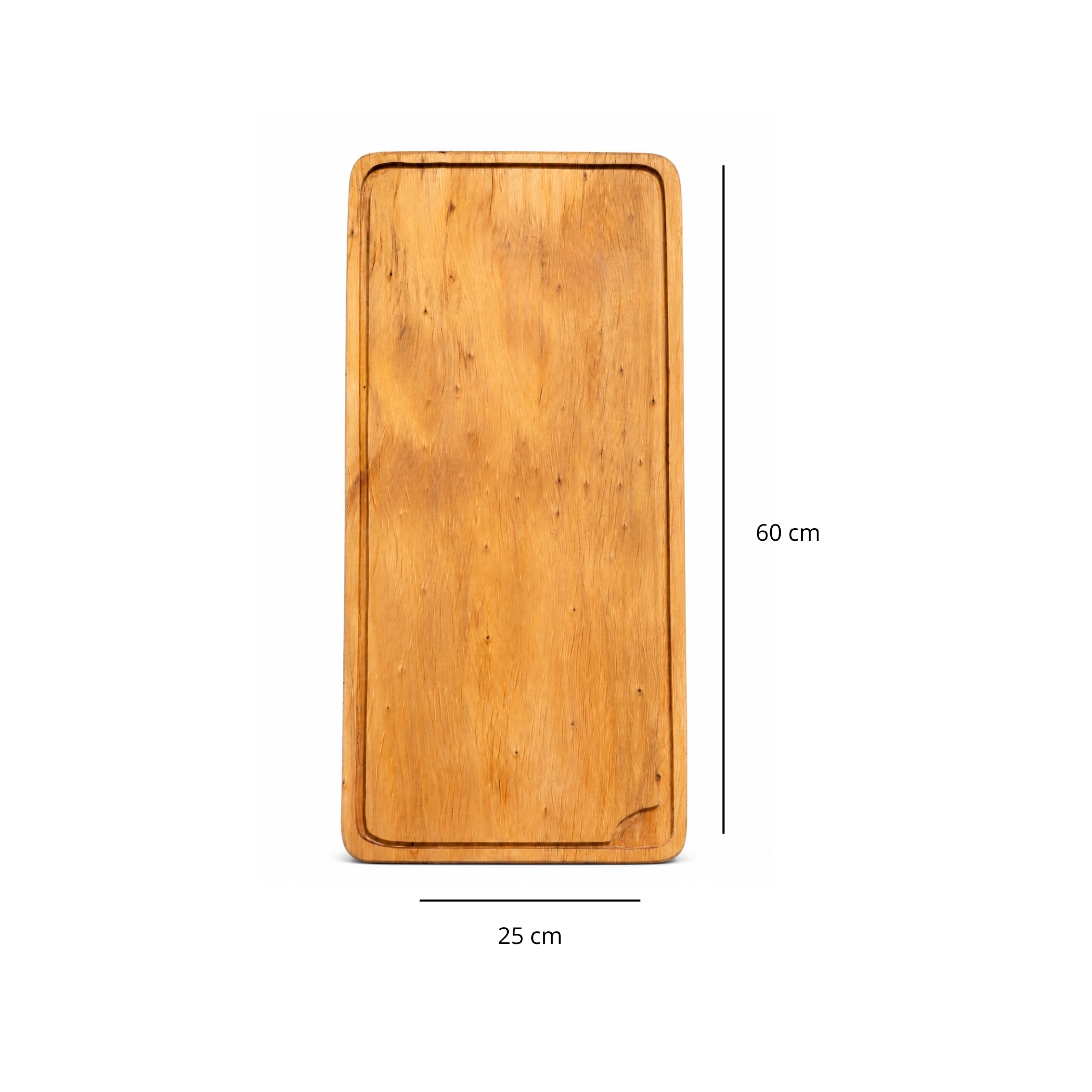 Tabla de Madera Nativa Araucaria (60 x 25 cm) - Rectangular