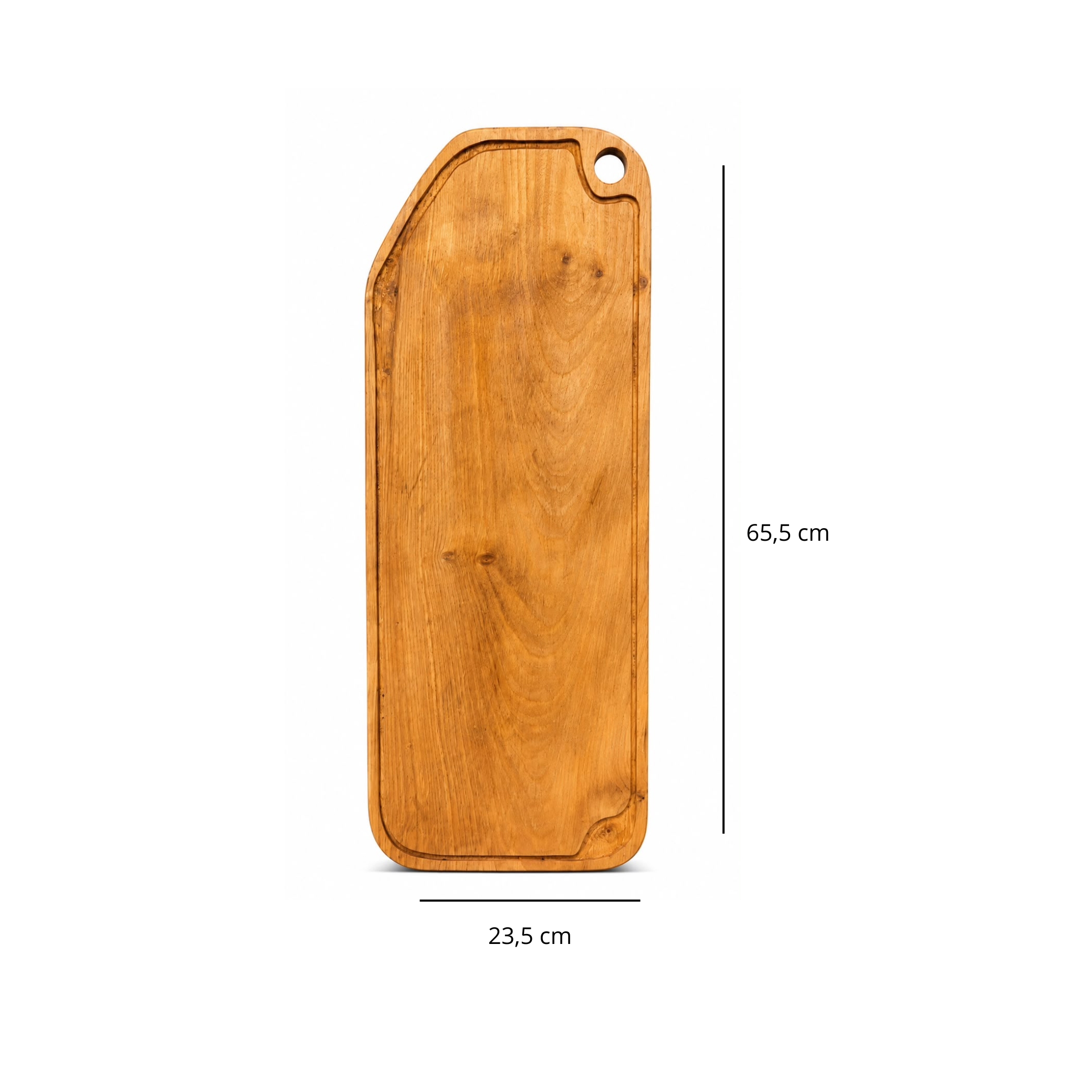 Tabla de Madera Nativa Roble (65,5 x 23,5 cm) 
