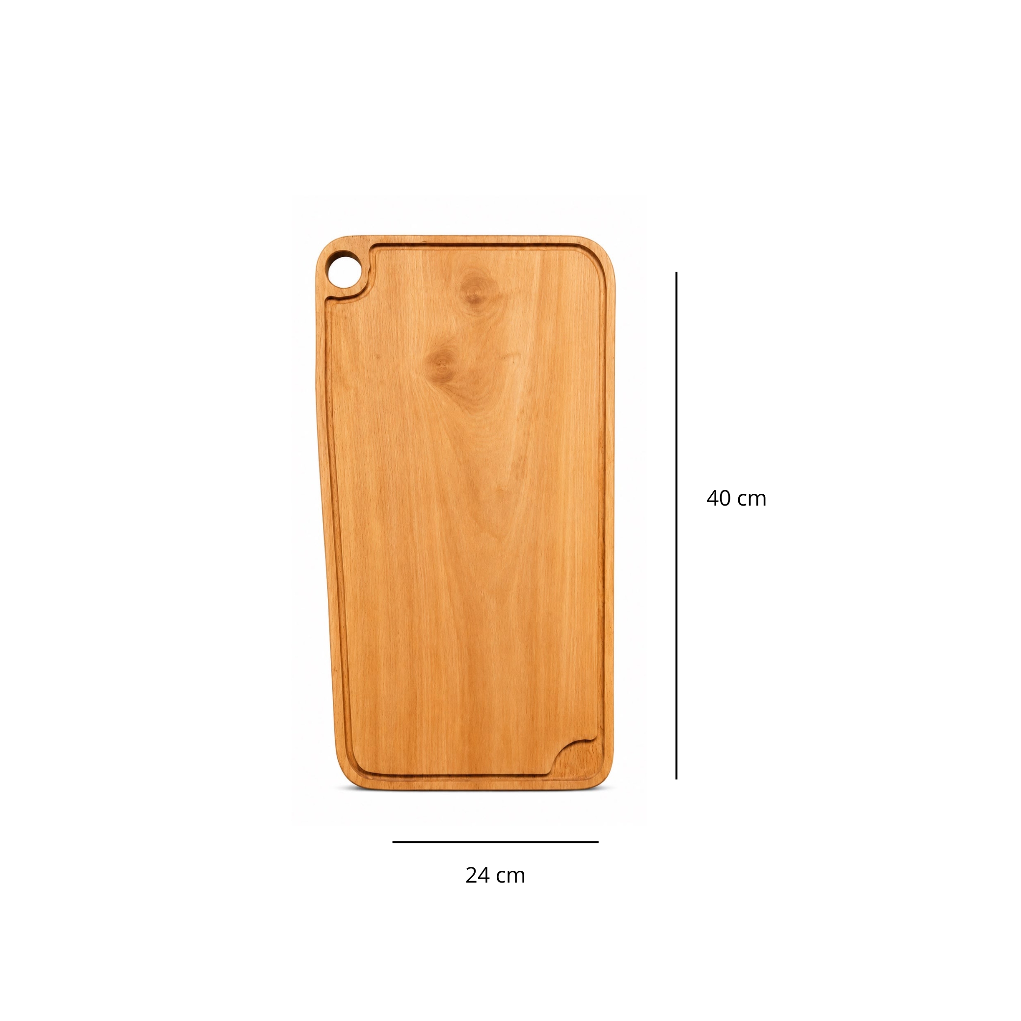 Tabla de Madera Nativa Roble (40 x 24 cm) 
