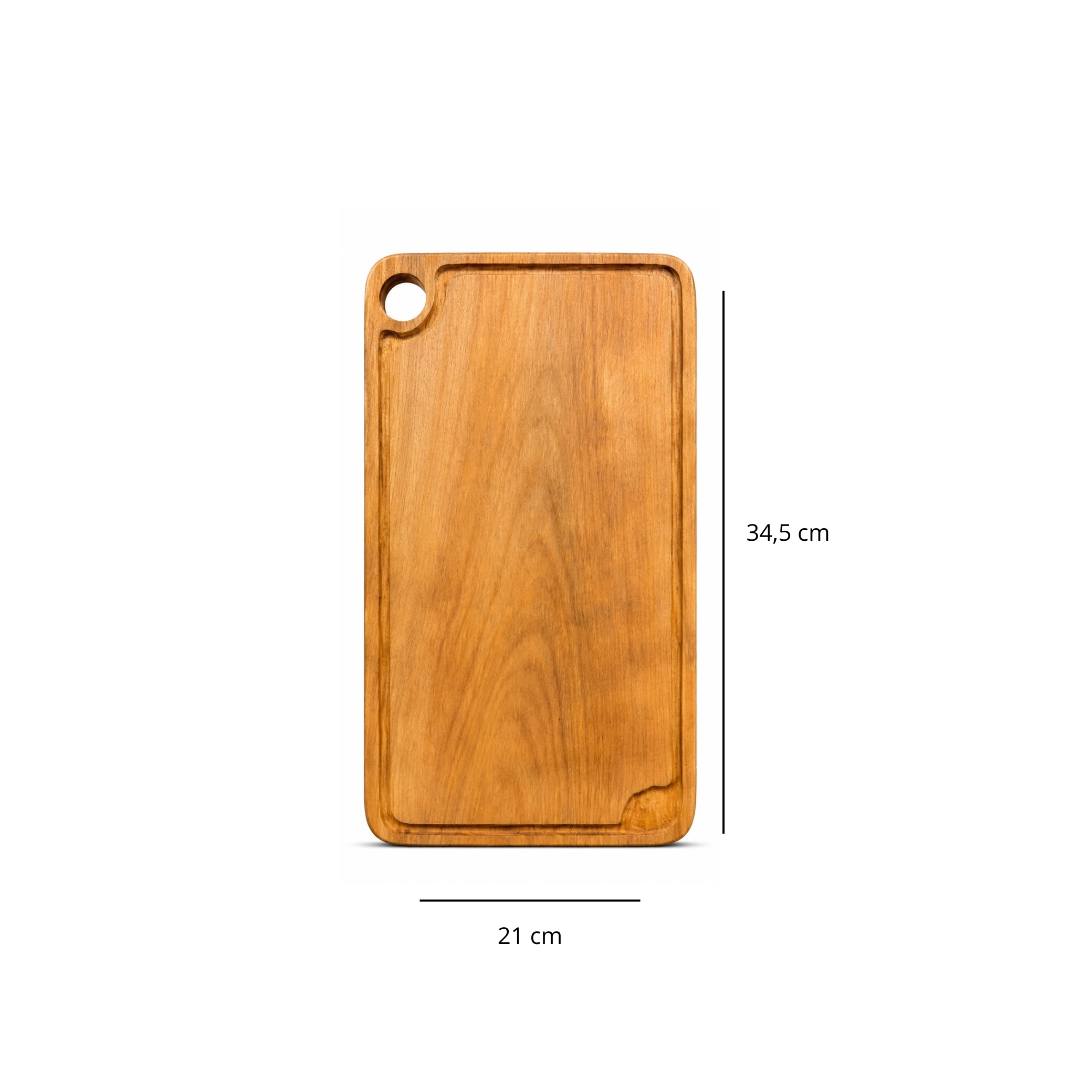 Tabla de Madera Nativa Raulí (34,5 x 21 cm) 