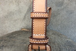 Cinturon En Cuero Natural - Cod 189