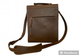 Morral Cuero Natural - Cod 103